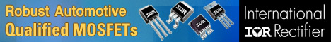 advertisement - IR's Robust Automotive Qualified MOSFETs